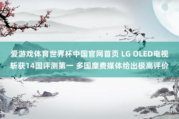 爱游戏体育世界杯中国官网首页 LG OLED电视斩获14国评测第一 多国糜费媒体给出极高评价