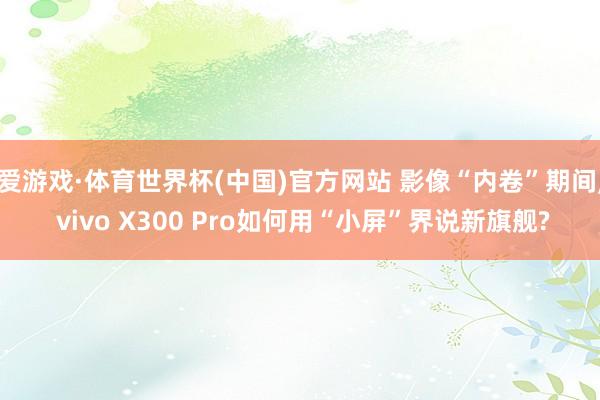 爱游戏·体育世界杯(中国)官方网站 影像“内卷”期间, vivo X300 Pro如何用“小屏”界说新旗舰?